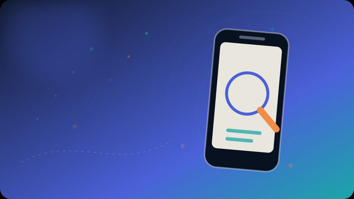 Original editorial phone-research visual for Consumer Privacy Desk