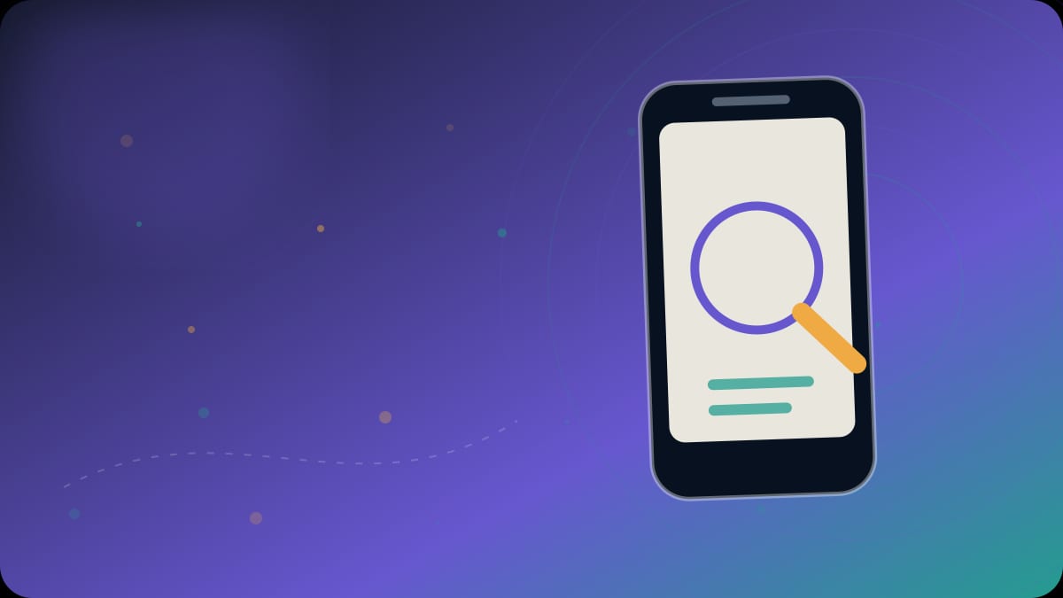 Original editorial phone-research visual for Caller-ID Apps vs People-Search Reports