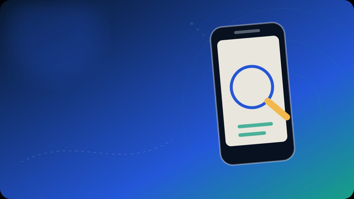 Original editorial phone-research visual for How to Find Public Social Profiles From a Phone Number