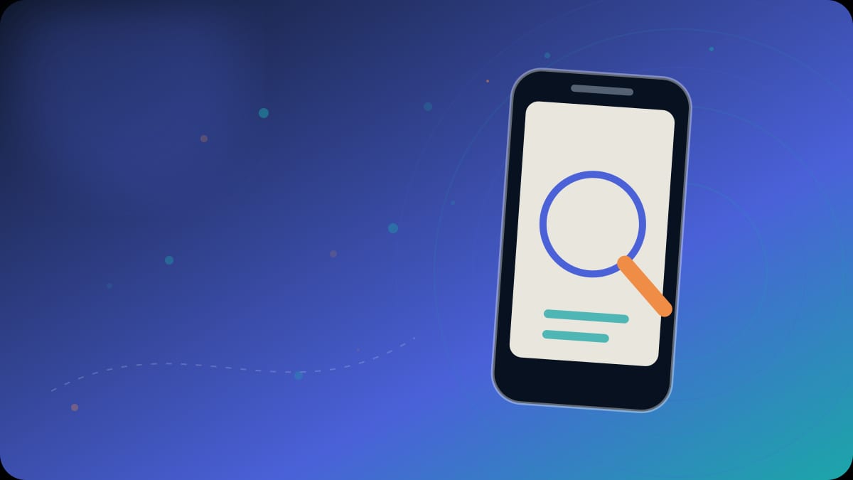 Original editorial phone-research visual for Phone Lookup in Georgia